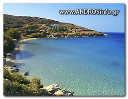 Andros παραλία Αγία Μαρίνα - Ag Marina Andros Beach